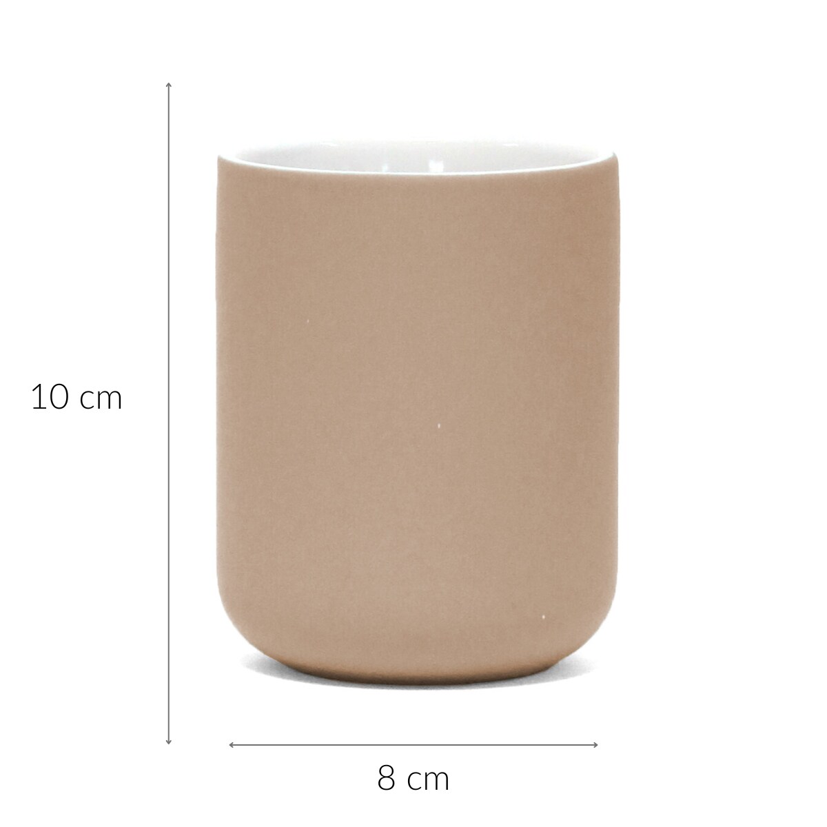 Kubek na szczoteczki do zębów, MAMBO, 8 x 10 cm