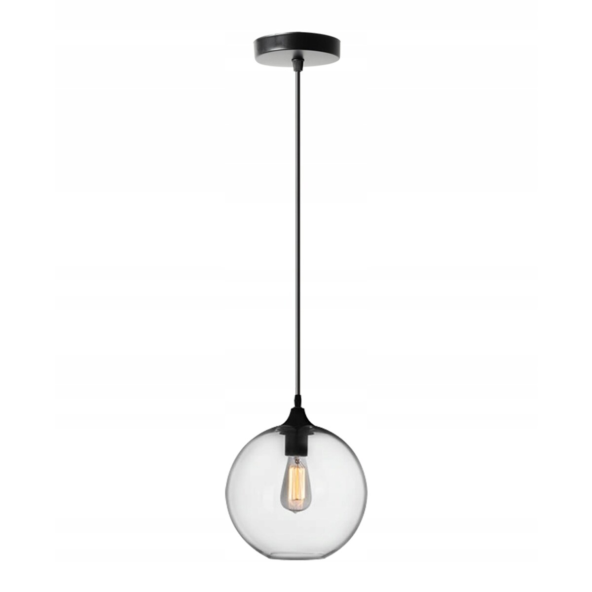 Lampa Sufitowa Wisząca Szklana App311-1Cp Loft