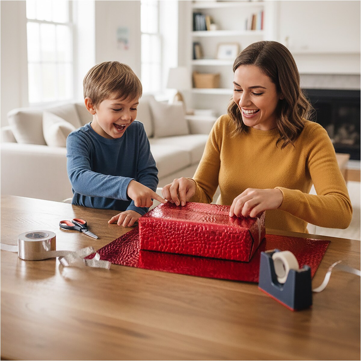 Papier Do Pakowania Prezentów 15 m MEGAROLKA Świąteczny Urodzinowy Do Paczek Ozdobny