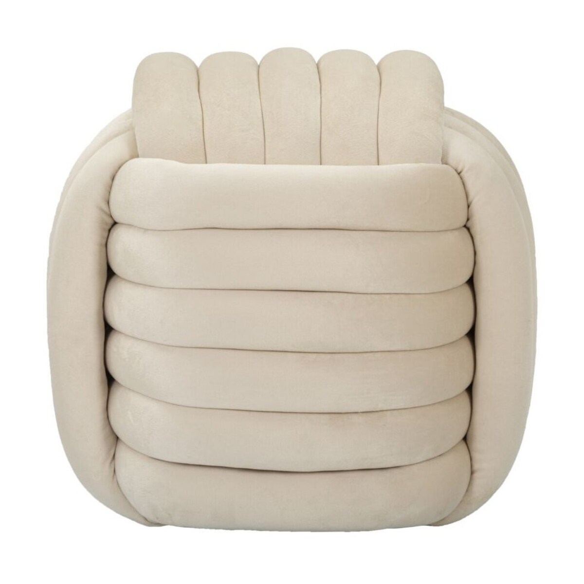 Pufa KOSTKA PLECIONA 45x45x45 cm