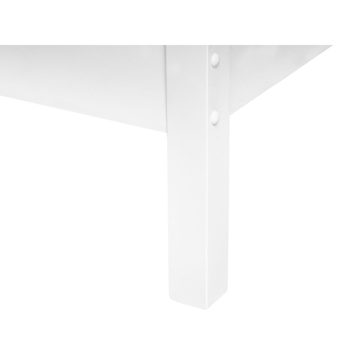 Łóżko TRICOT 90 x 200 cm Drewno Biały