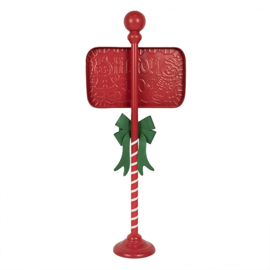 Znak drogowy metalowy North Pole 115 cm