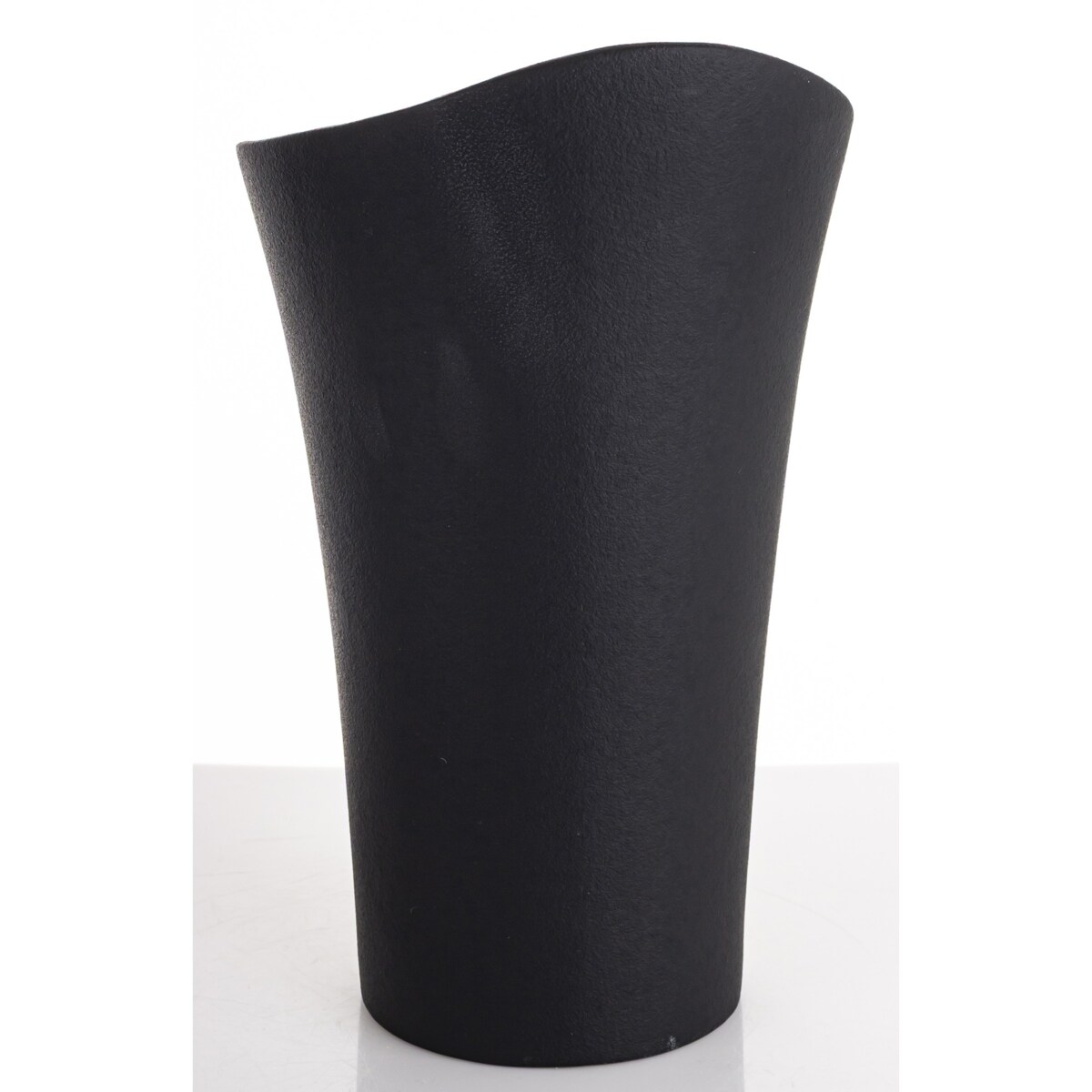 Wazon porcelanowy 33x19x19 cm LARRY czarny