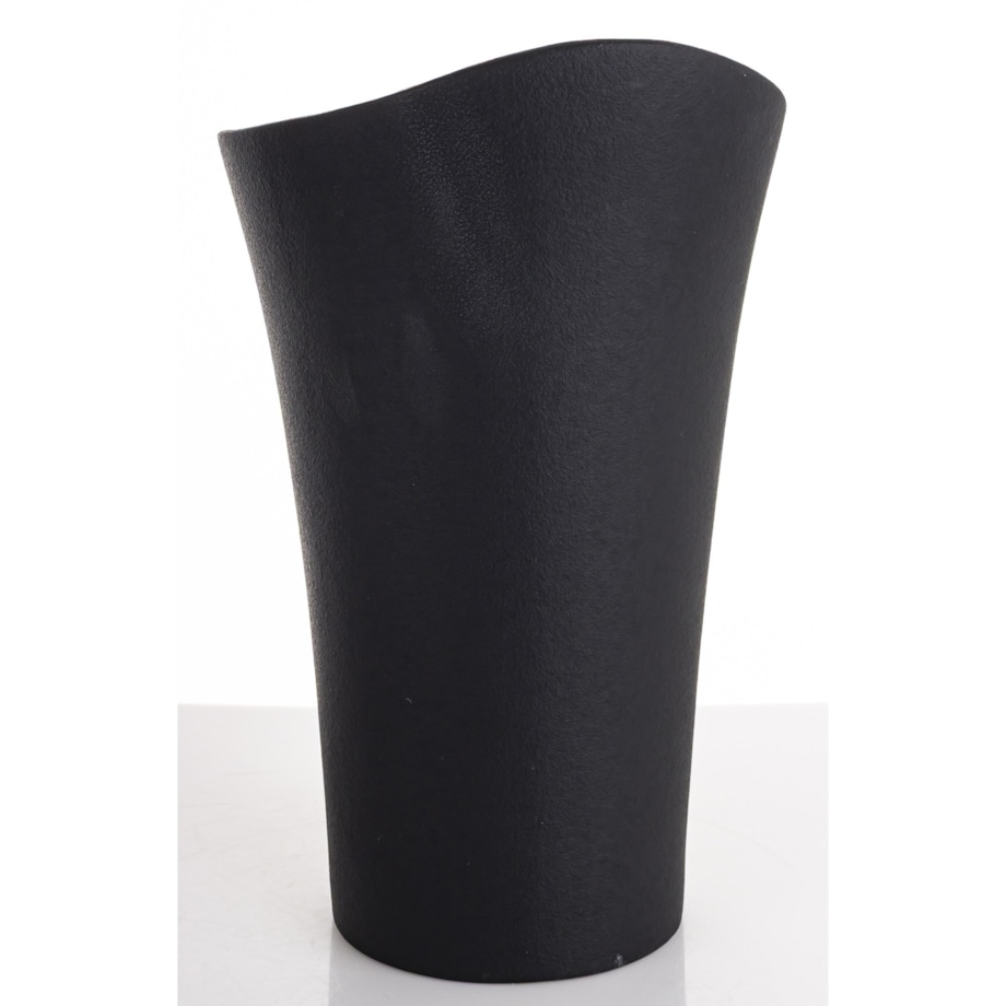 Wazon porcelanowy 33x19x19 cm LARRY czarny
