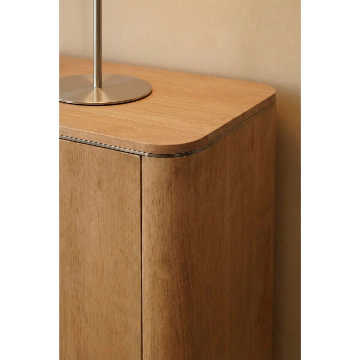 Komoda z drewna mango i stali, 90 cm, Osaka