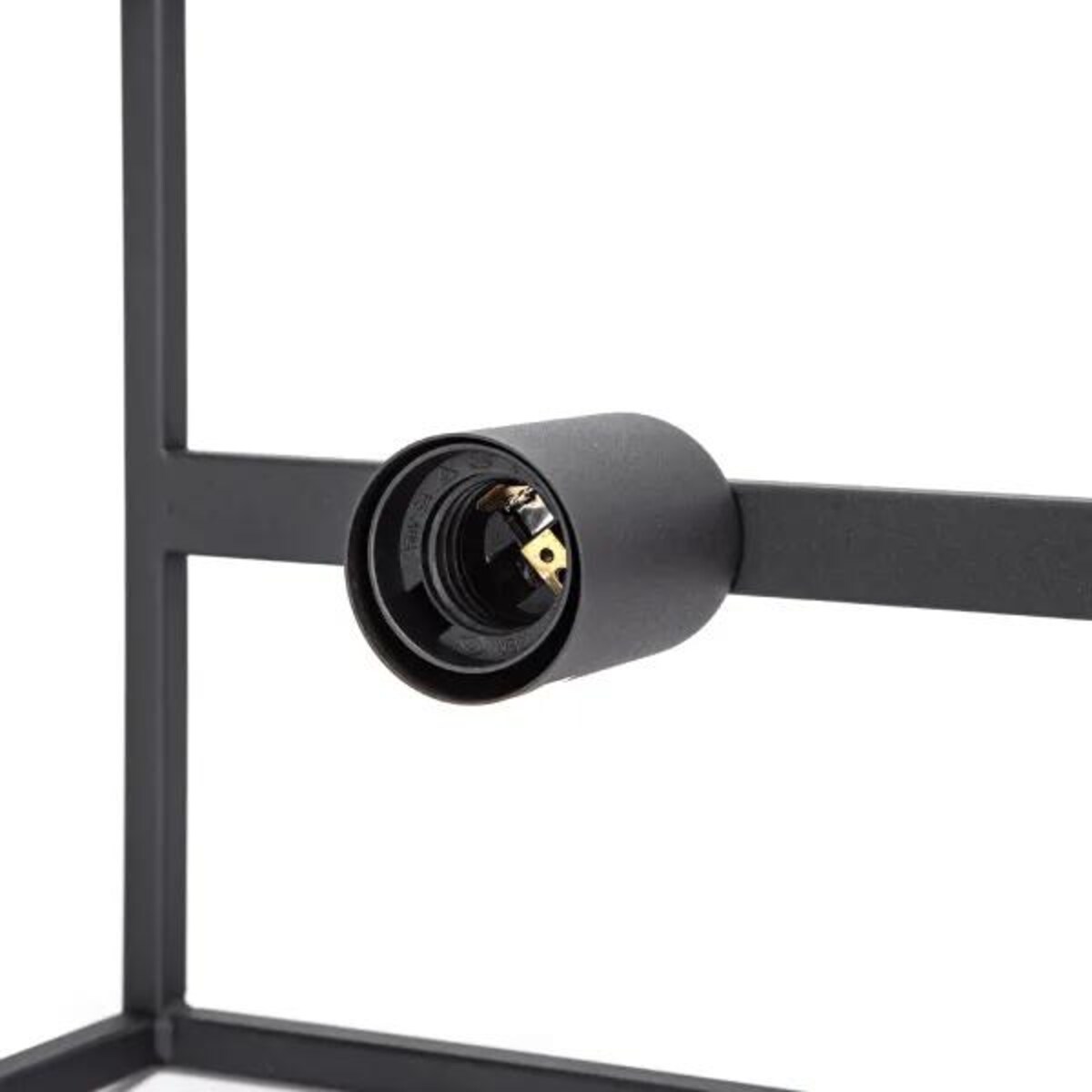 5-punktowa metalowa lampa wisząca, e27 loft 125 cm