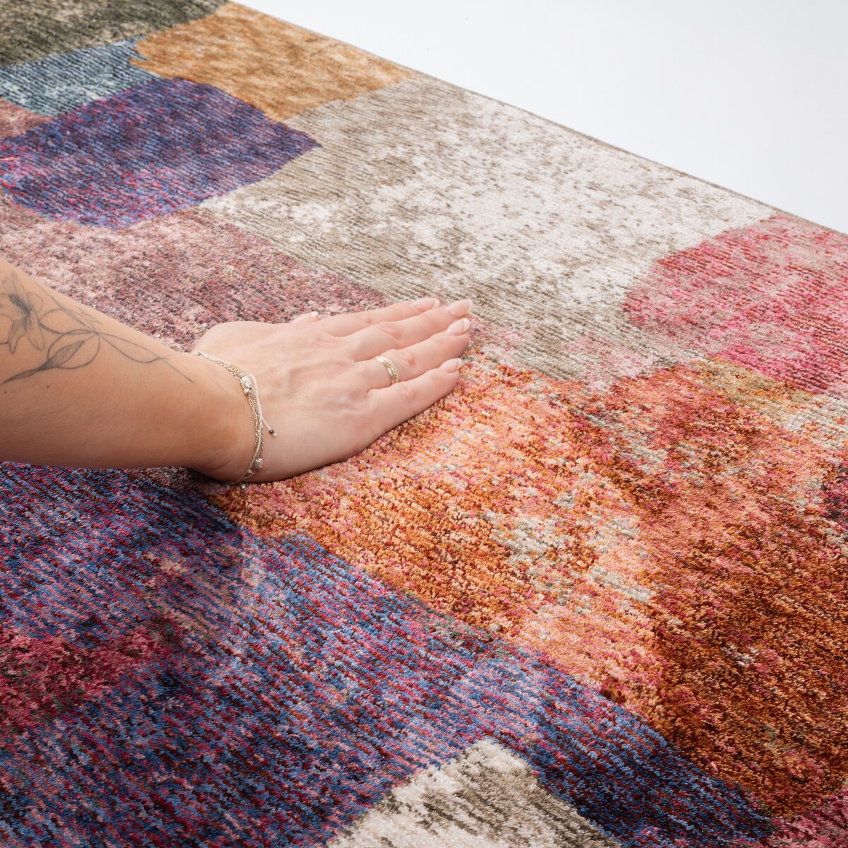 Dywan Arte 200x300 cm Nowoczesny Wielokolorowy