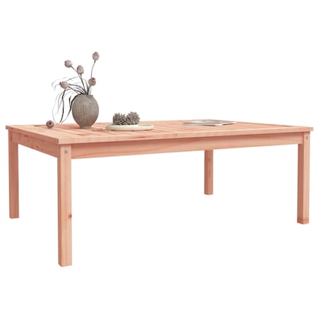 vidaXL Stolik ogrodowy, 121x82,5x45 cm, lite drewno daglezjowe