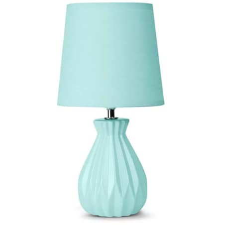 KONSIMO SOTER Lampa stołowa kolor miętowy
