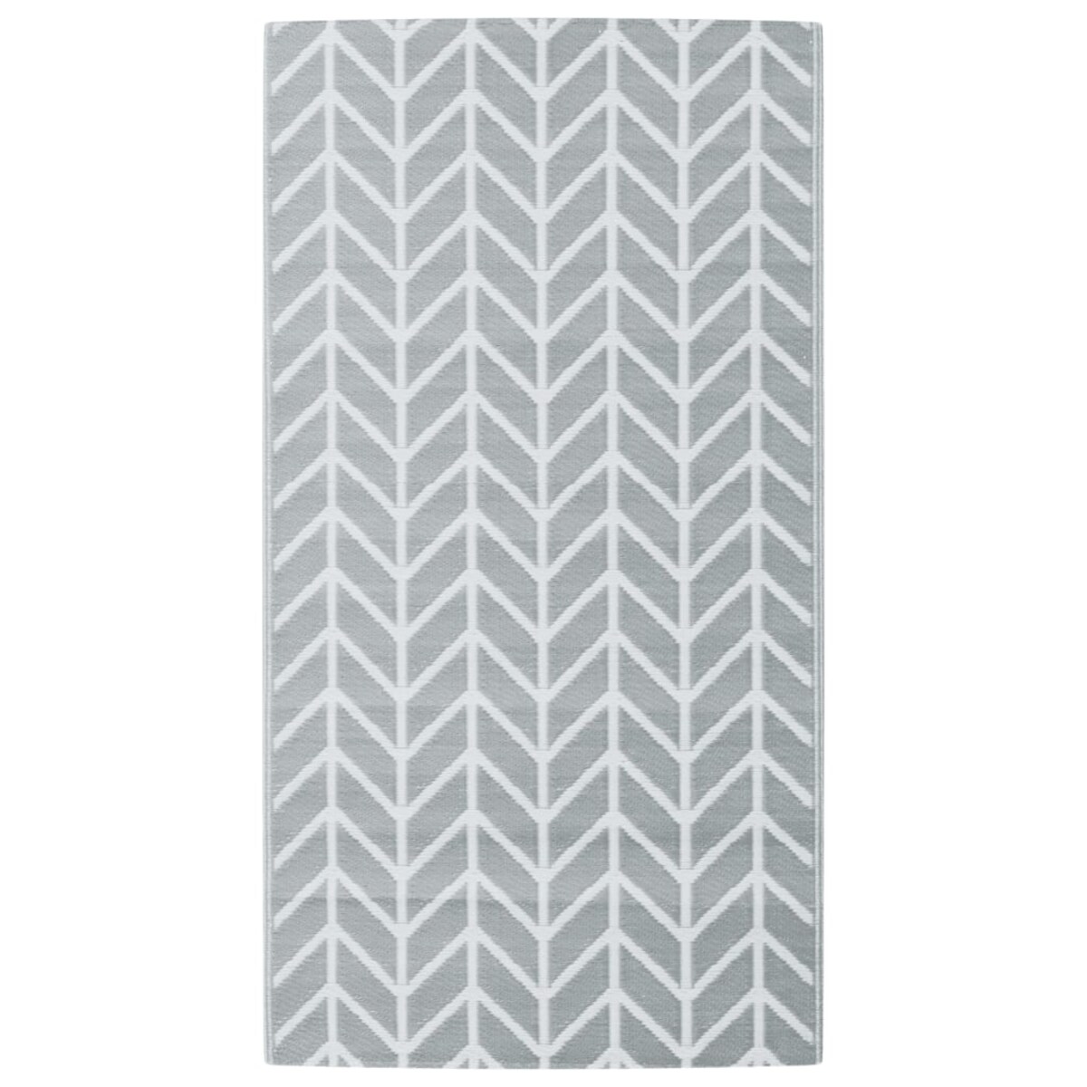 vidaXL Dywan na zewnątrz, ARAKIL szary, 80x150 cm, PP