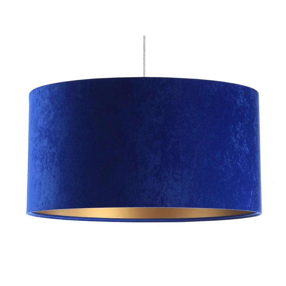 Lampa wisząca HOME 50 niebieska/złota