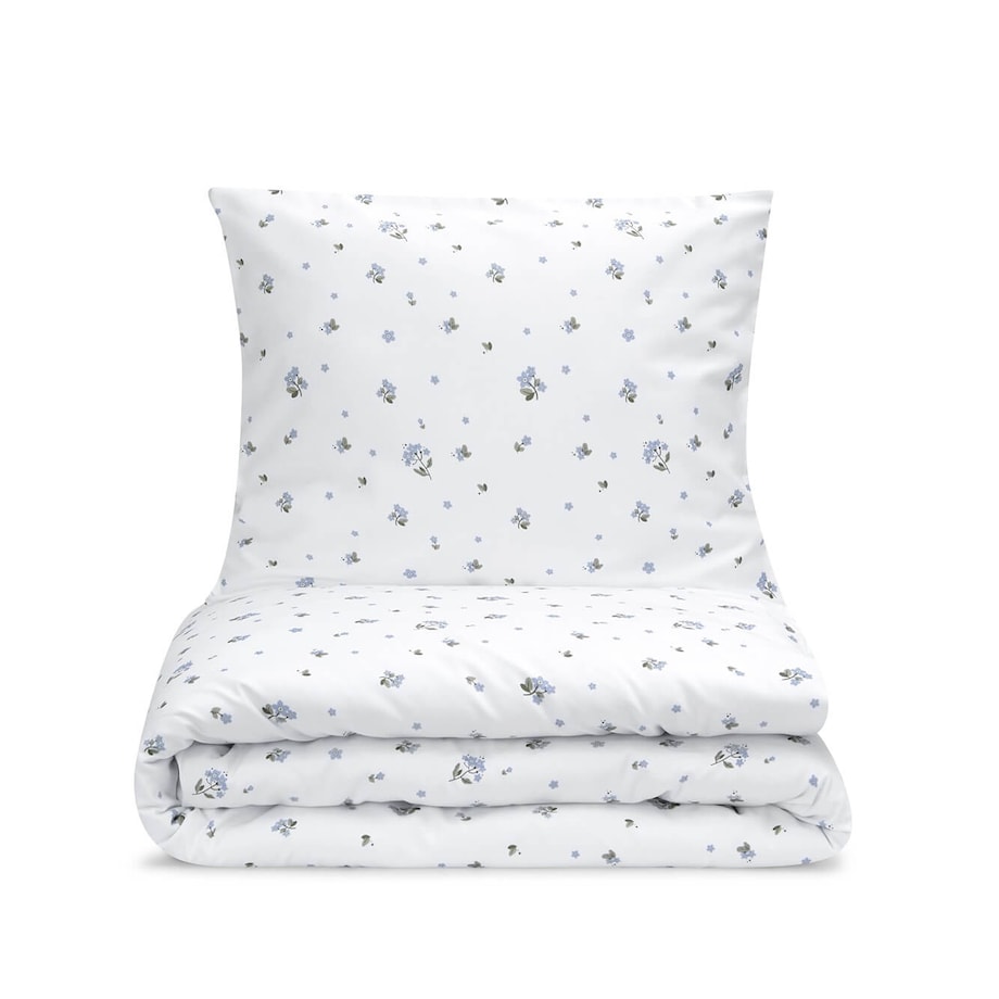 Pościel Niezapominajki 140/200 + 50/60 cm