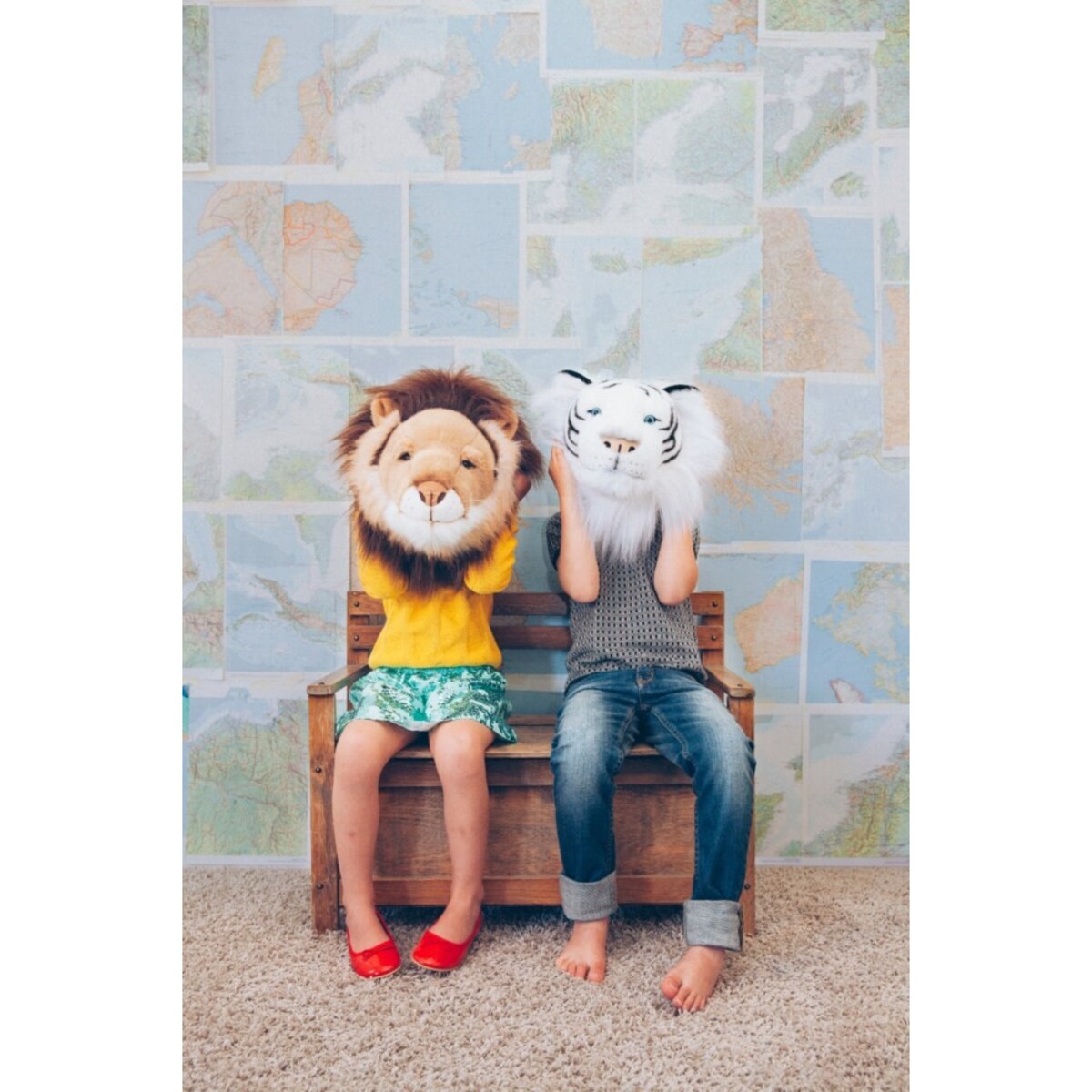 Trofeum biały tygrys Albert Wild&Soft