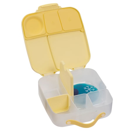 Lunchbox dla dzieci i dorosłych - śniadaniówka z przegródkami i wkładem chłodzącym b.box