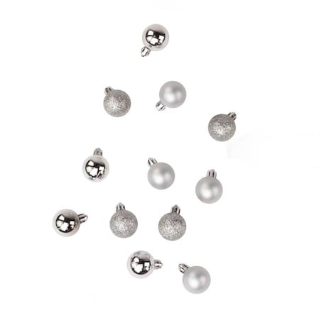 Bombki choinkowe, 12 sztuk, Ø 3 cm