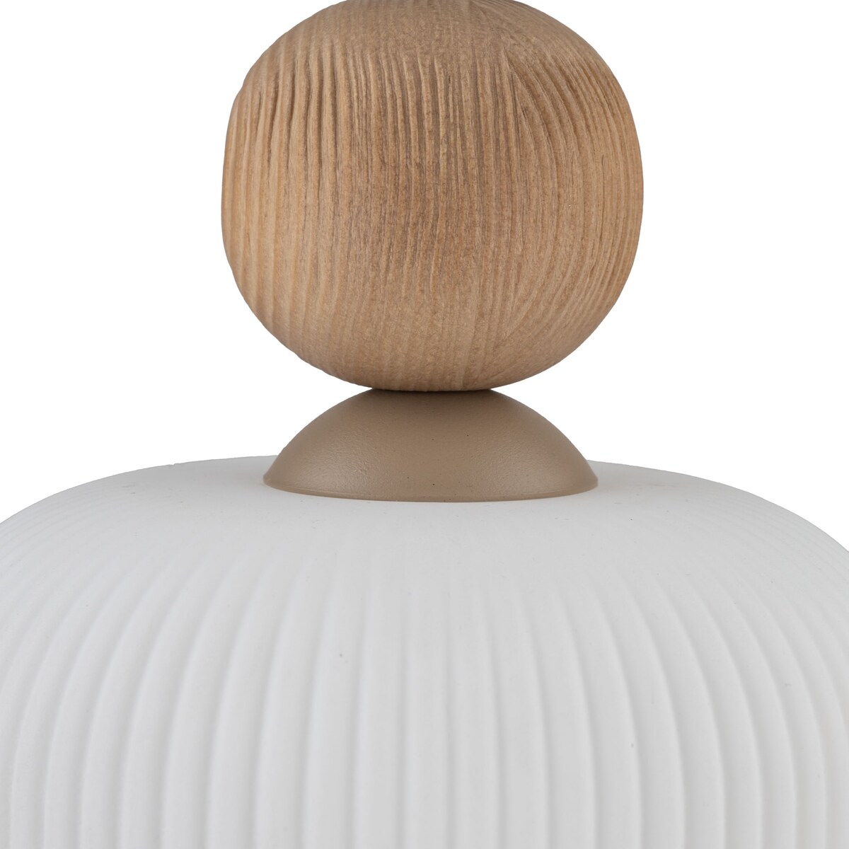 Lampa wisząca TK Lighting BALLO 11049 biało-beżowa E14 regulowana wysokość metal szkło 15 cm