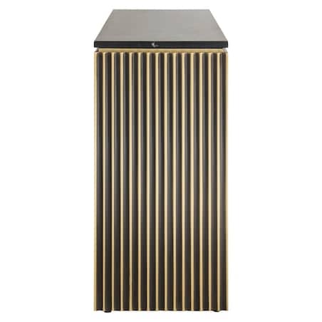 RICHMOND komoda LES ARCS - szczotkowane złoto, mosiądz, marmur, MDF