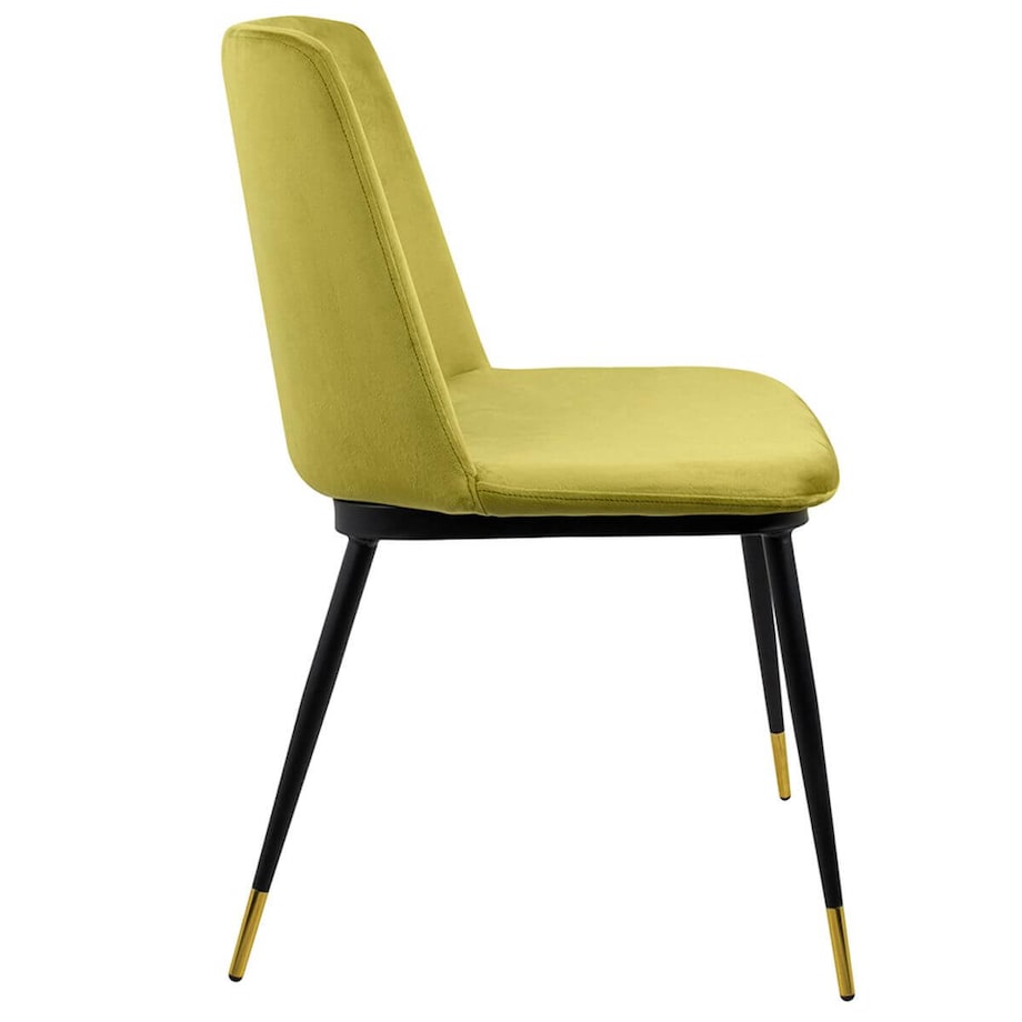 Kuchenne krzesło Diego KH1201100122.45.LGRE King Home jasnozielone czarne