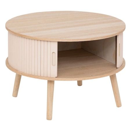 Stolik kawowy z miejscem do przechowywania pod blatem 60 x 40,7 cm TATANA