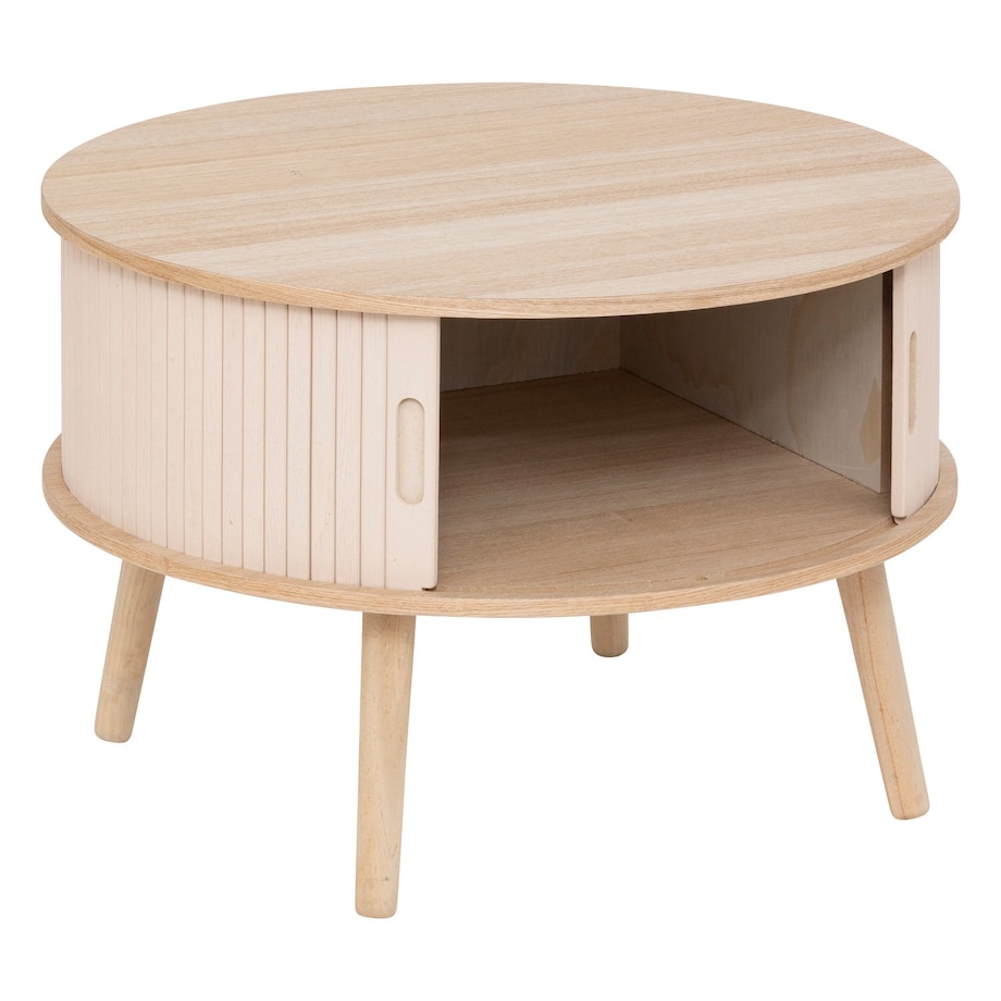 Stolik kawowy z miejscem do przechowywania pod blatem 60 x 40,7 cm TATANA