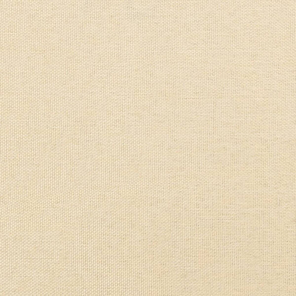 vidaXL 2-osobowa kanapa, 2 poduszki, kremowa, tapicerowana tkaniną