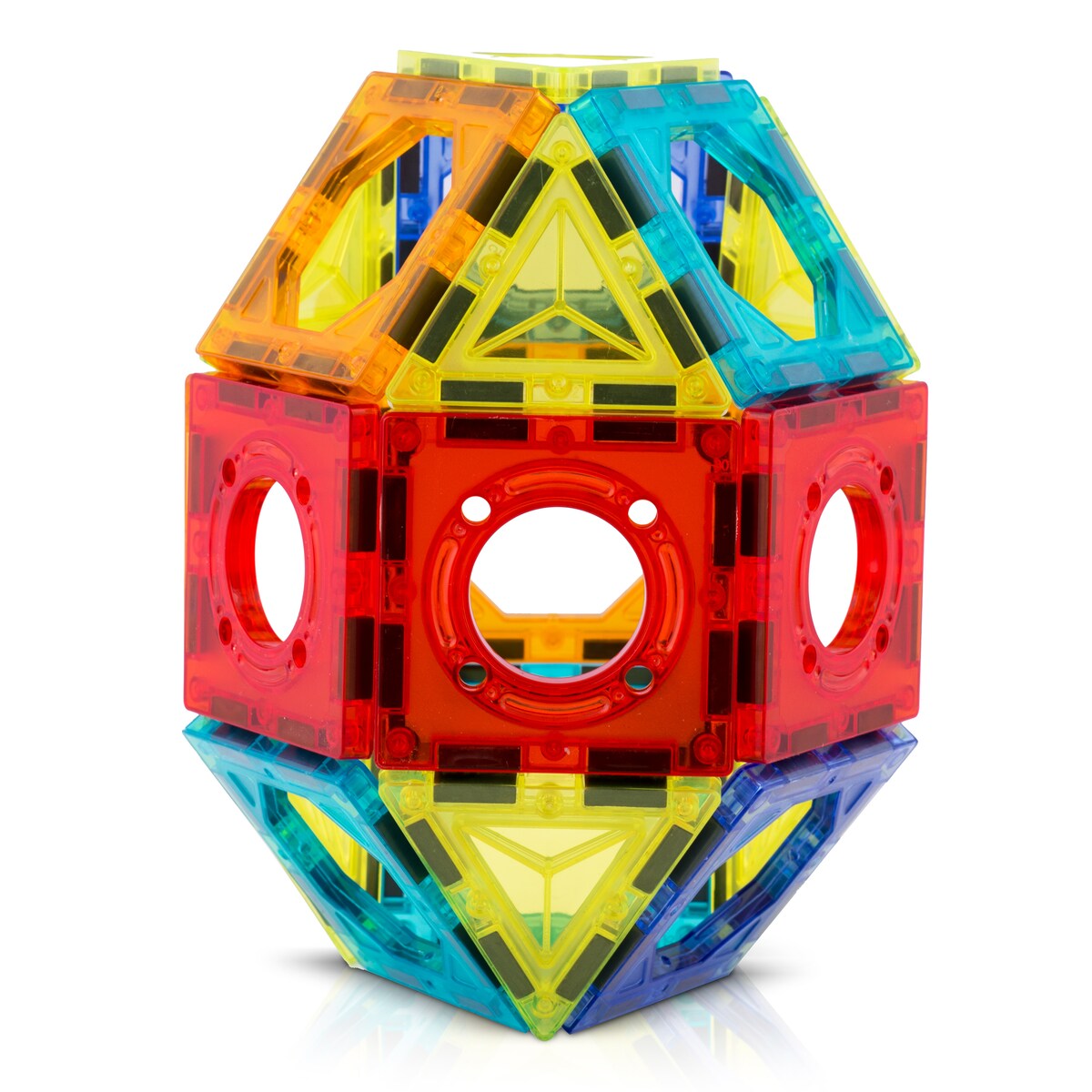 Klocki magnetyczne 3d edukacyjne dla dzieci Ricokids