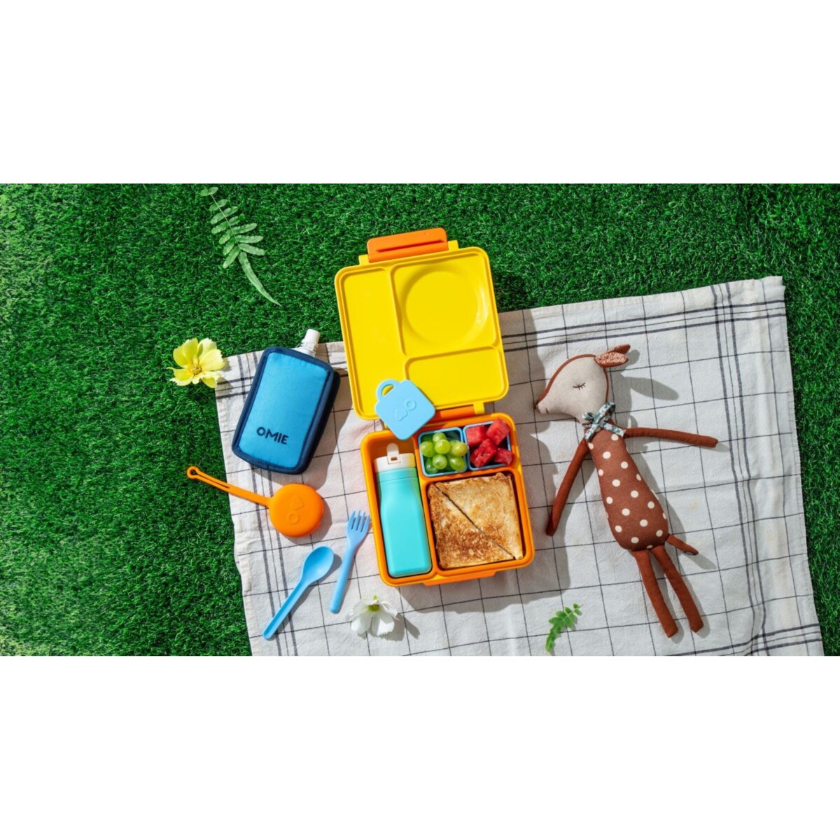 OMIE OMIEBOTTLE silikonowy bidon dla dzieci, Teal