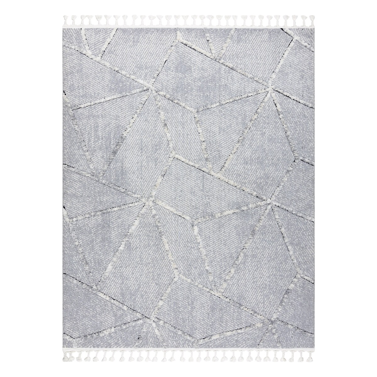 Dywan SEVILLA Z791C mozaika szary / biały 180x270 cm