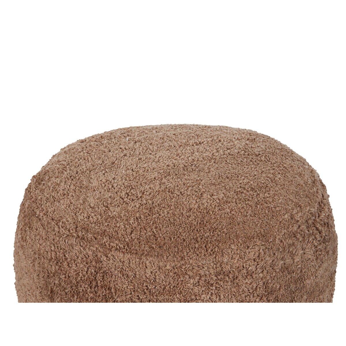 Puf 50 x 35 cm brązowy KANDHKOT