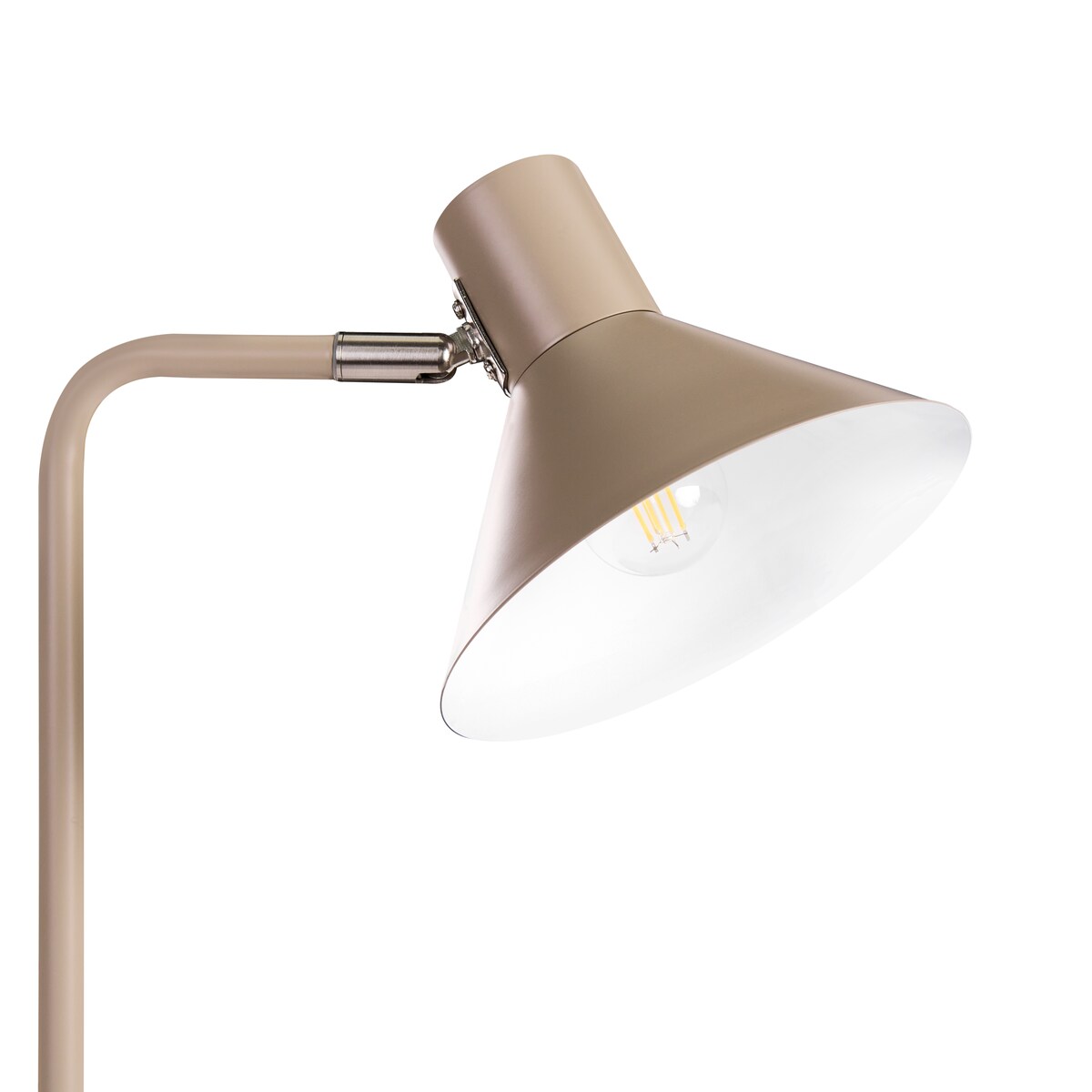 Lampa podłogowa RIMAVA Metal Beżowy