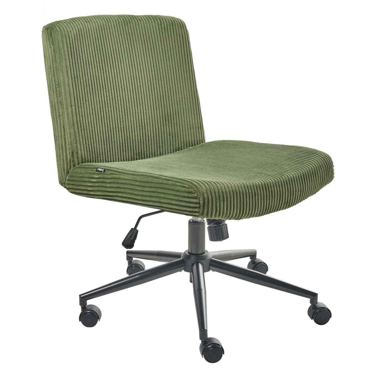 Krzesło obrotowe GEDDES Sztruks Zielony