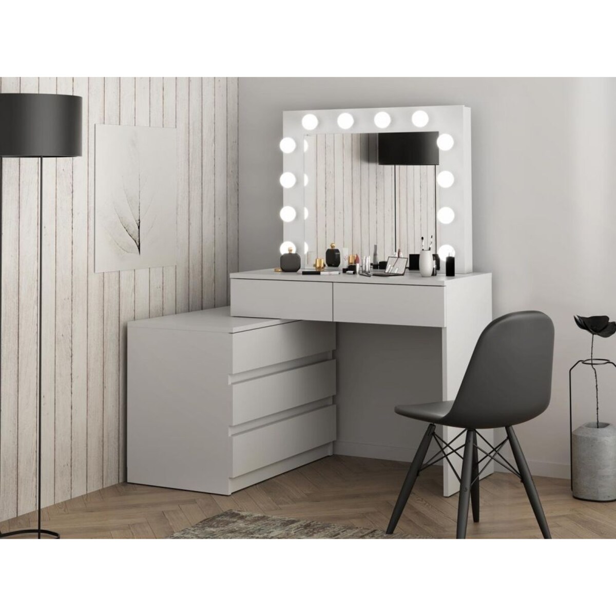 Toaletka OVIS biały mat