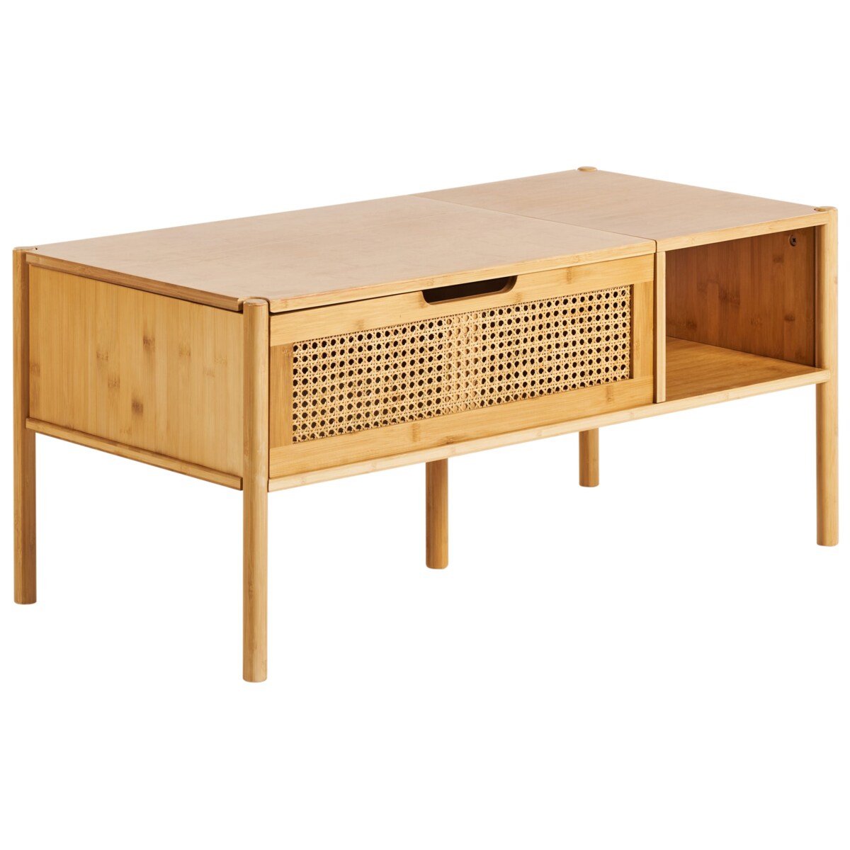 Stolik kawowy SURREY Drewno bambusowe Naturalny