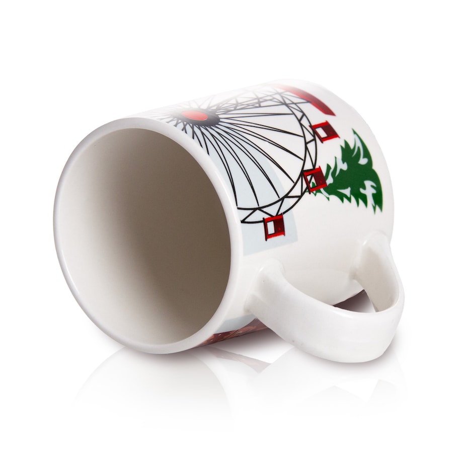 Zestaw Kubków Świątecznych 265 Ml Boże Narodzenie Stojący Święty Mikołaj