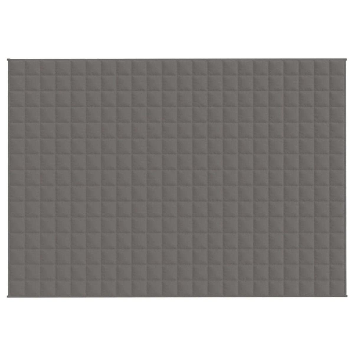 vidaXL Koc obciążeniowy, szary, 155x220 cm, 7 kg, tkanina