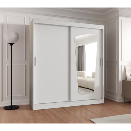 Szafa przesuwna MOKA 180 biały