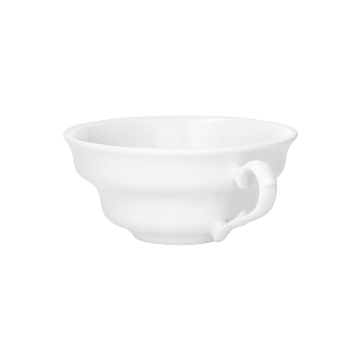 Filiżanka M 250 ml ze spodkiem biała CDC1