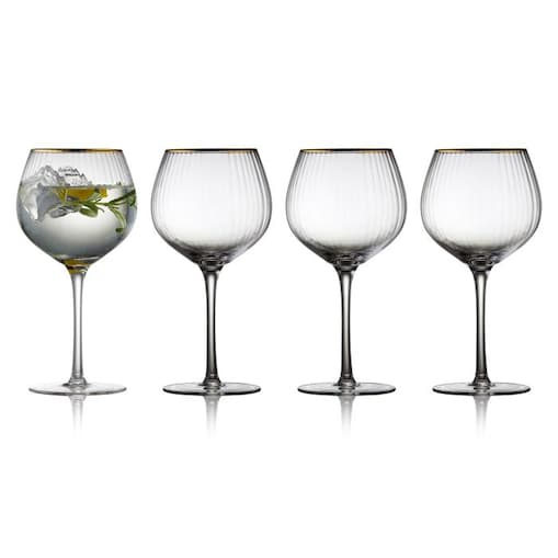 Kieliszki do ginu Palermo 570 ml 4 sztuki złote 12061
