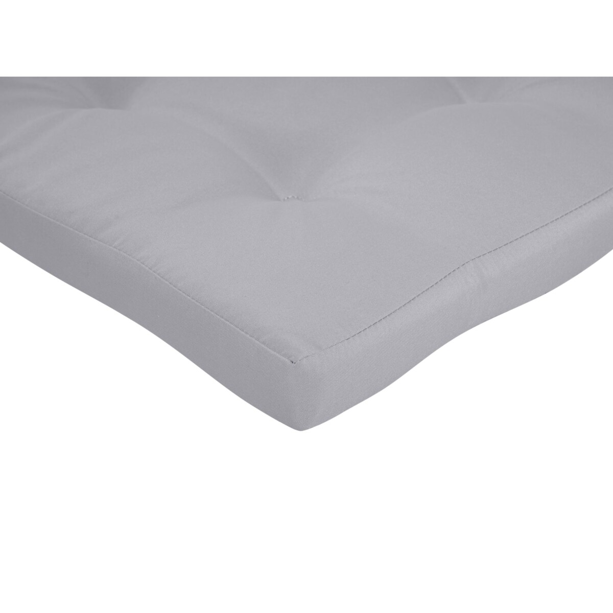 Zestaw 8 poduszek siedziskowych/oparciowych MAUI PREMIUM Jasnoszary