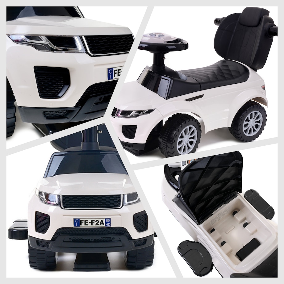 Jeździk FUNFIT KIDS samochodzik dla dzieci pchacz 3w1 do 27 kg