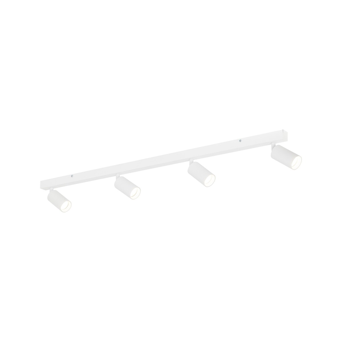 Lampa reflektor spot AMIS WHITE 4 TK Lighting biała złote akcenty 4xGU10 regulowana 127 cm