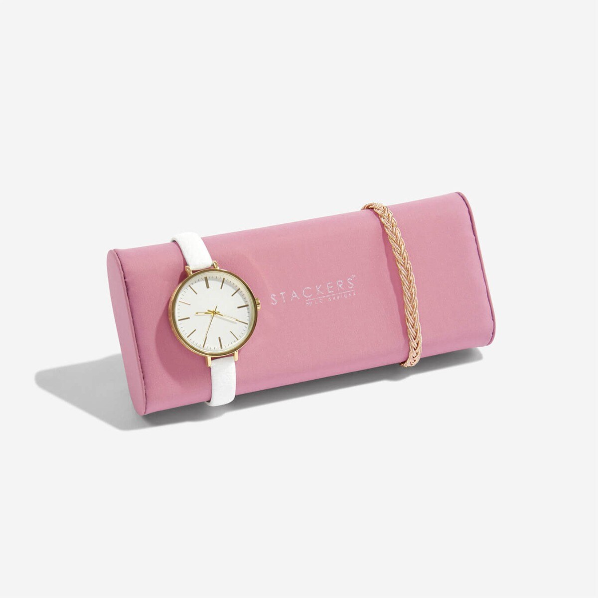 Poduszka na zegarki Stackers różowa