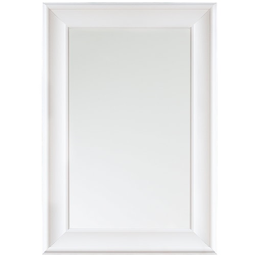 Lustro ścienne LUNEL 60 cm 90 cm Biały