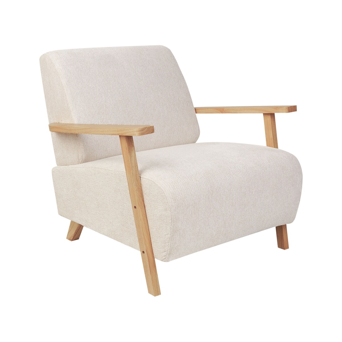 Fotel LESJA Jasnobeżowy