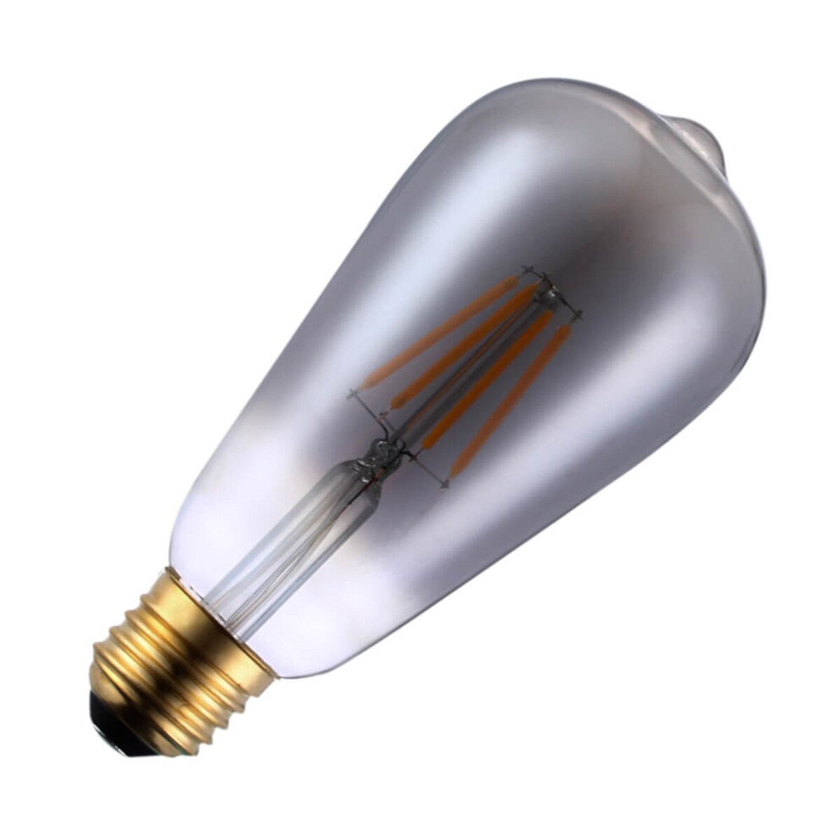 Dekoracyjna żarówka 757-ST64-3DM-SM Italux LED E27 6W 260lm 2200K grafitowa