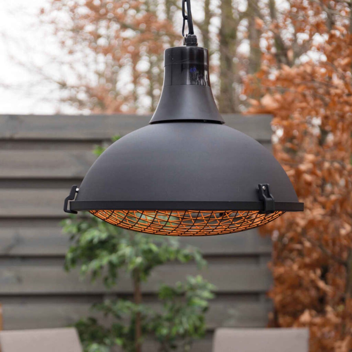 Sunred Grzejnik wiszący Indus II, 2100 W, halogenowy, czarny