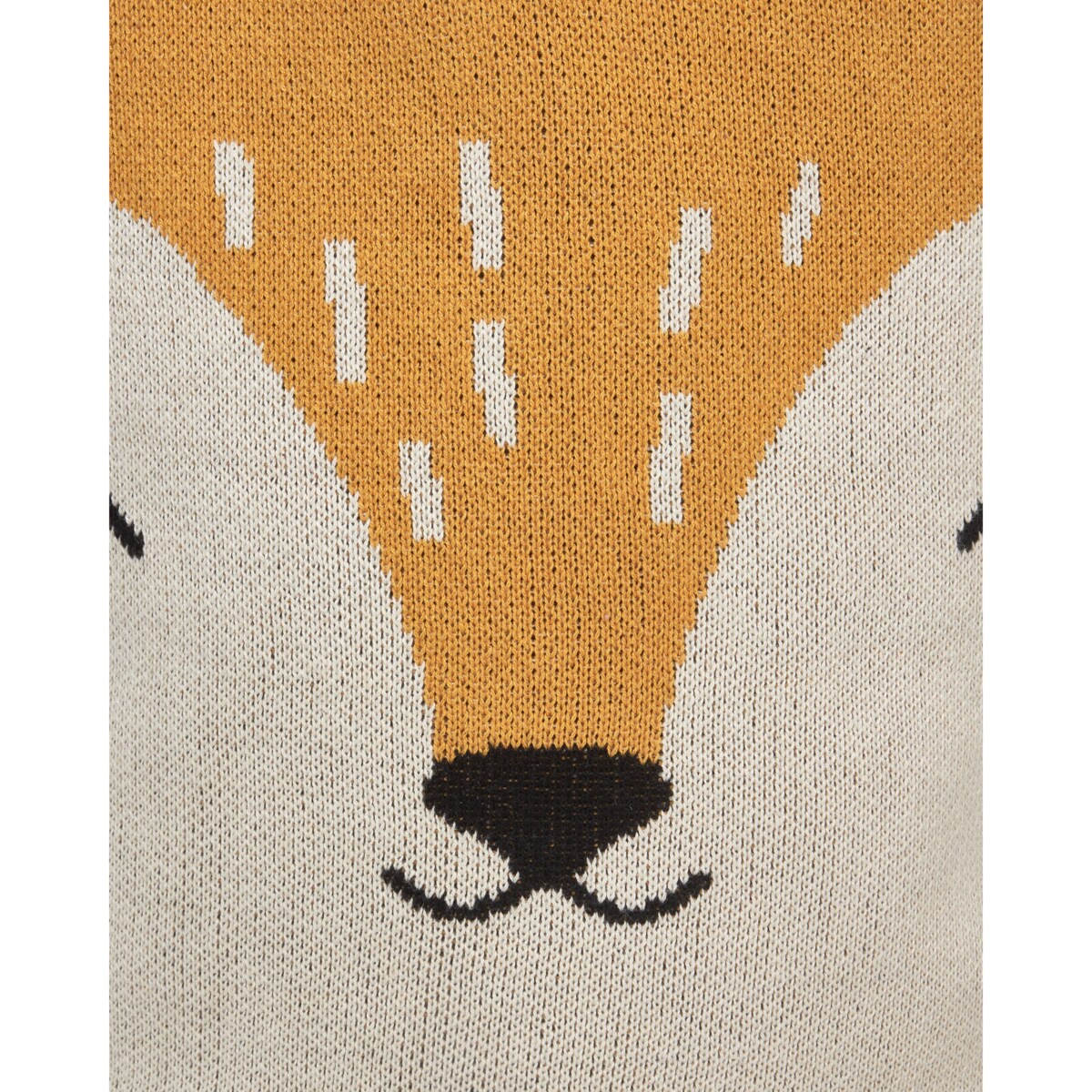 Kosz bawełniany lisek beżowo-pomarańczowy HARRORI