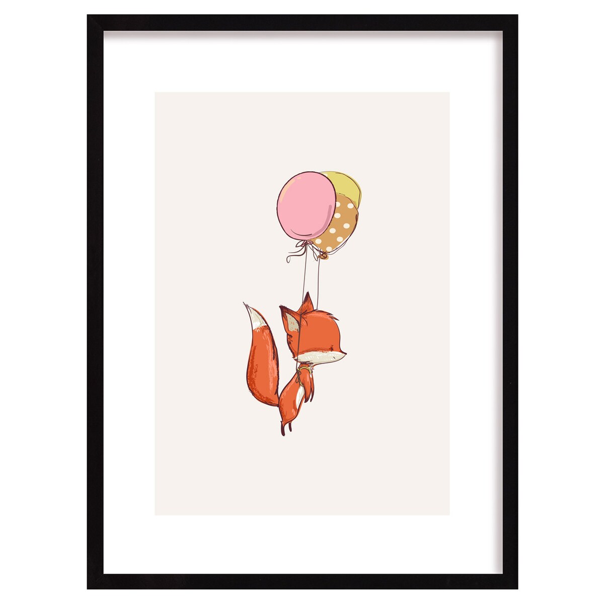 Obrazek Bubble Dreams Fox, 30x40cm