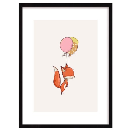 Obrazek Bubble Dreams Fox, 30x40cm