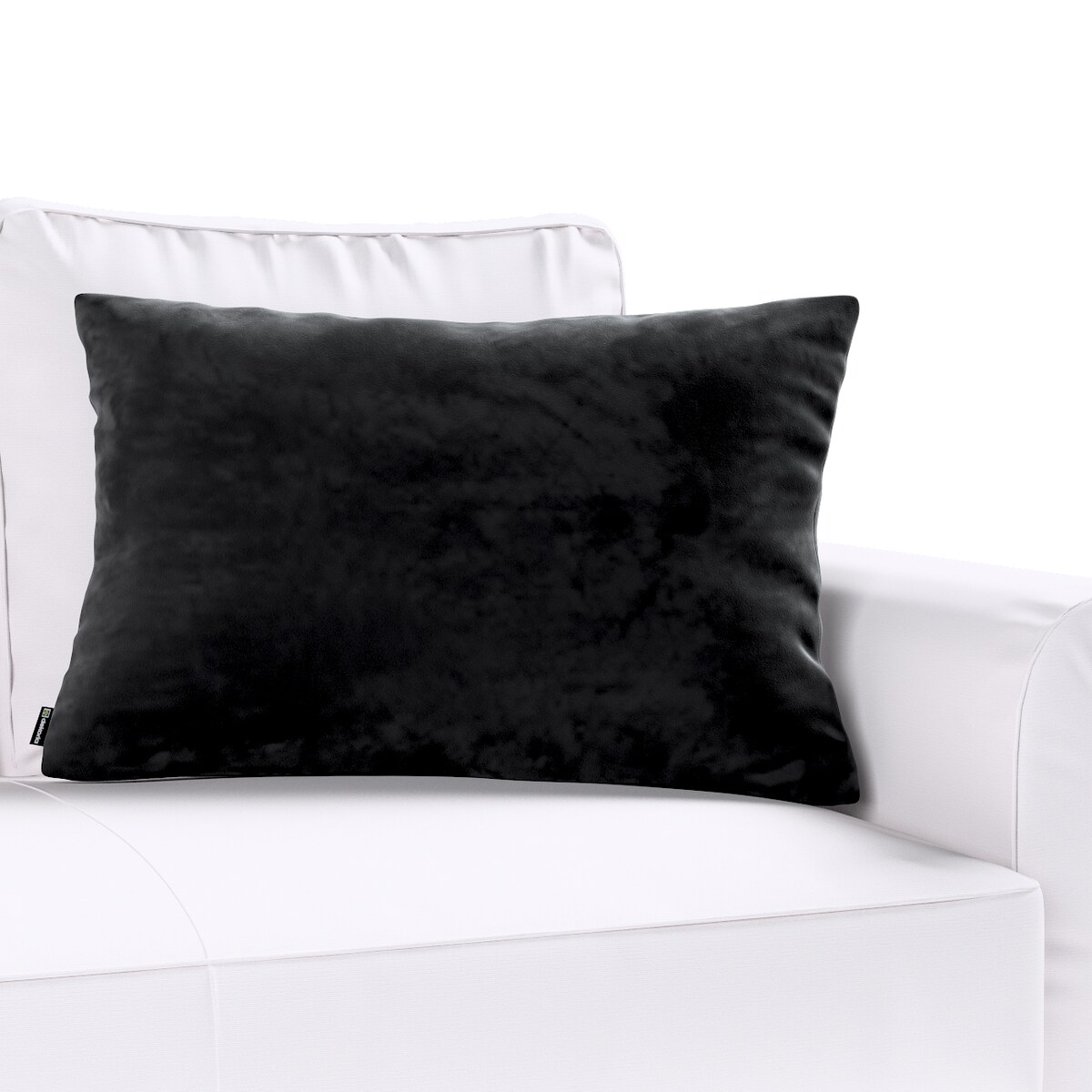 Poszewka Kinga na poduszkę prostokątną 60x40 głęboka czerń
